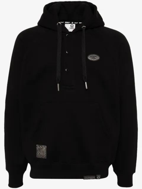 AAPE BY *A BATHING APE® hoodie con parche del logo