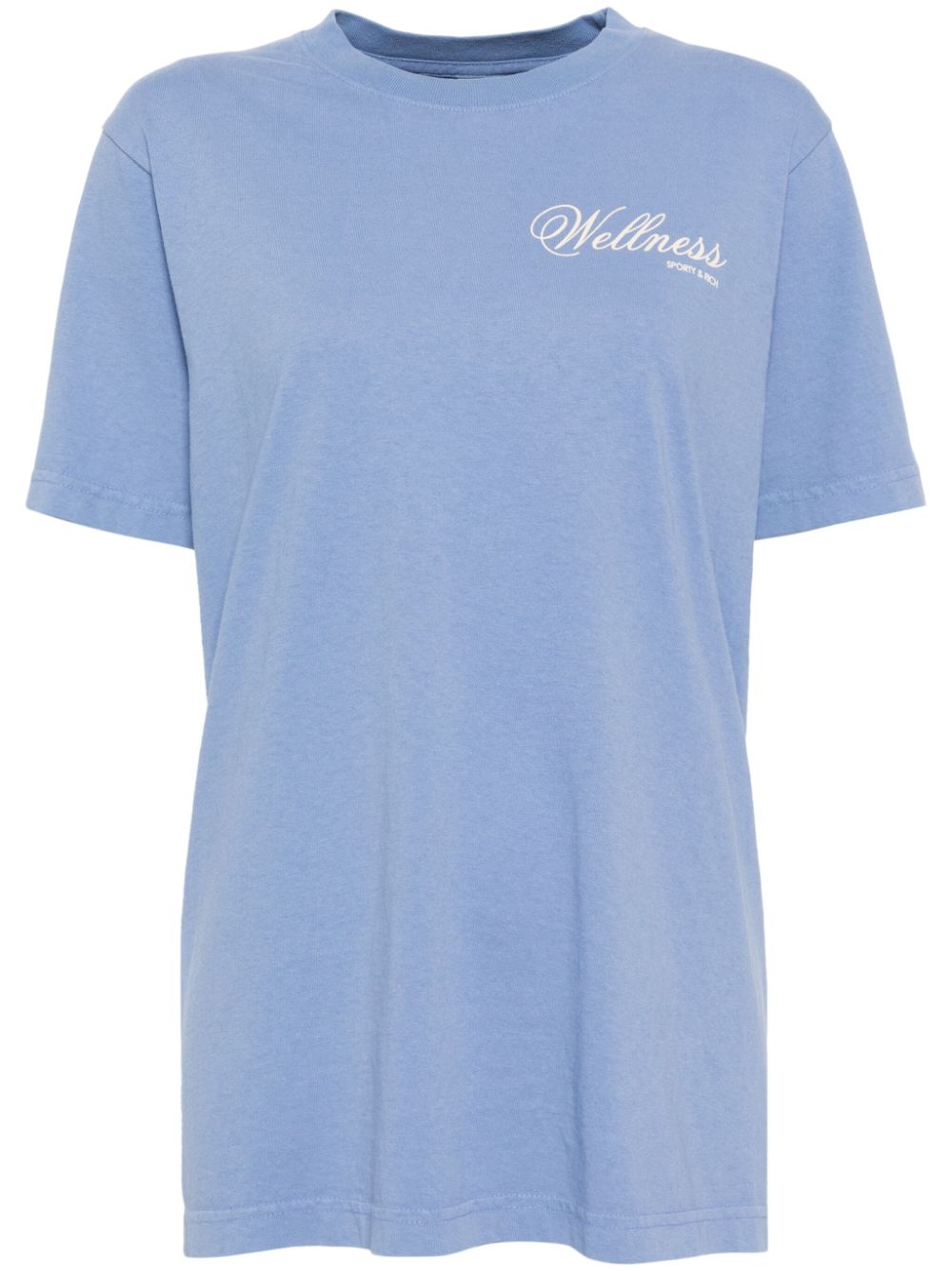 Sporty & Rich Carlyle T-shirt Blauw