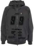 AAPE BY *A BATHING APE® motifs-embroidered hoodie - Black