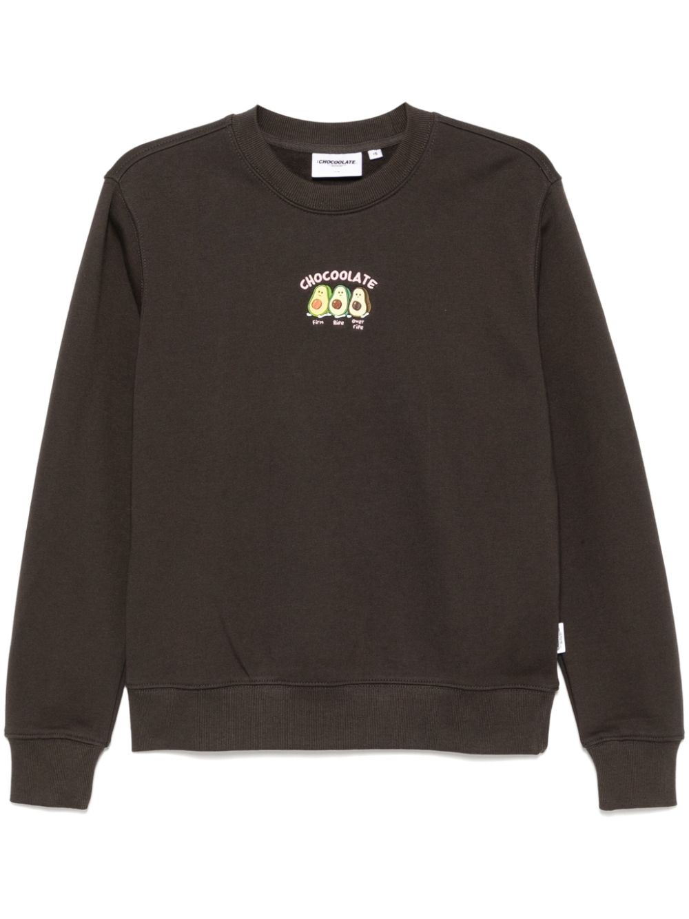 embroidered sweatshirt