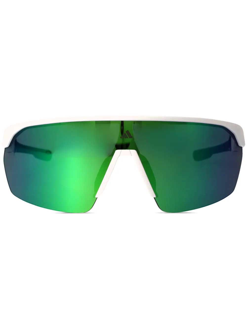 adidas lentes de sol con armazón oversize | blanco | Image 1