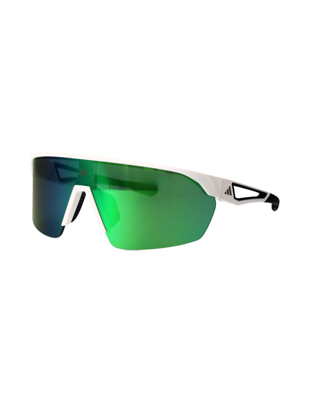 adidas shield-frame sunglasses - Wit