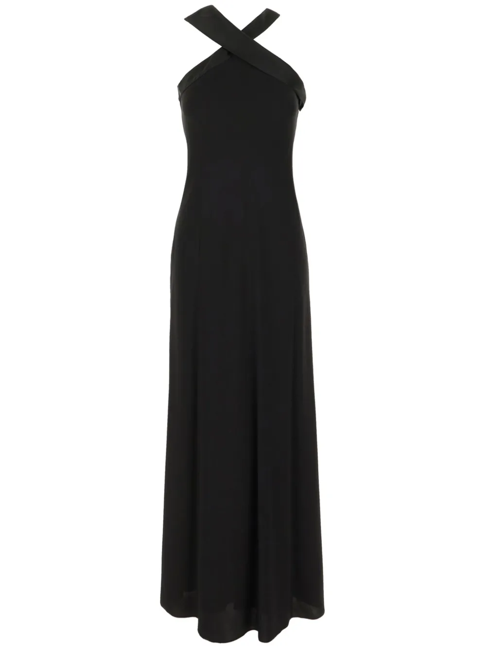 Max Mara halterneck maxi dress - Black