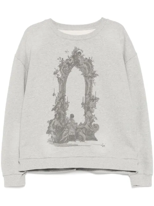 Pull à imprimé graphique - Who Decides War - Modalova