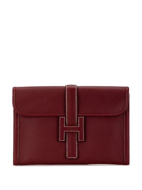 Hermes 1994 Togo Jige PM clutch bag Women