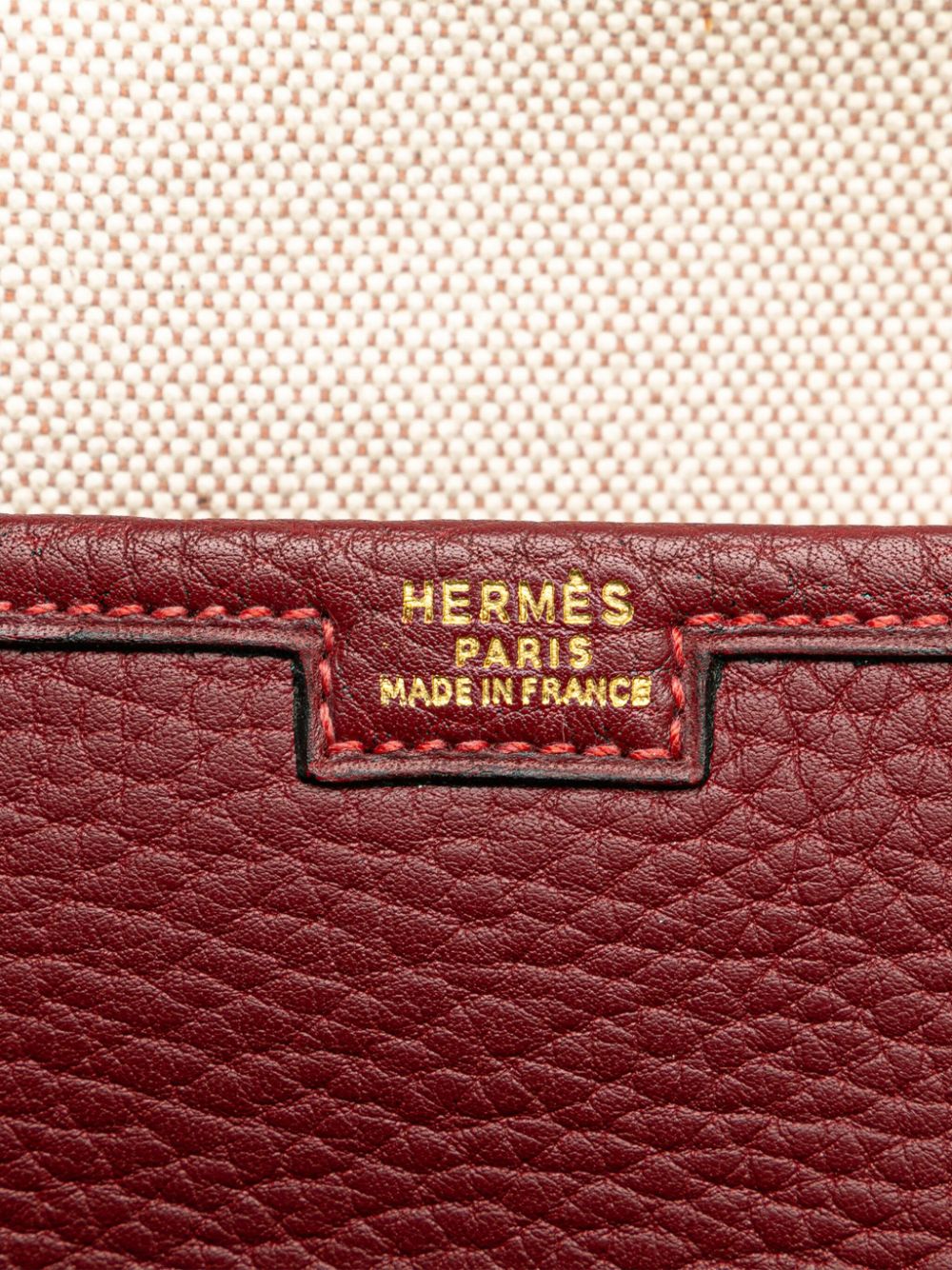 Hermes 1994 Togo Jige PM clutch bag Women