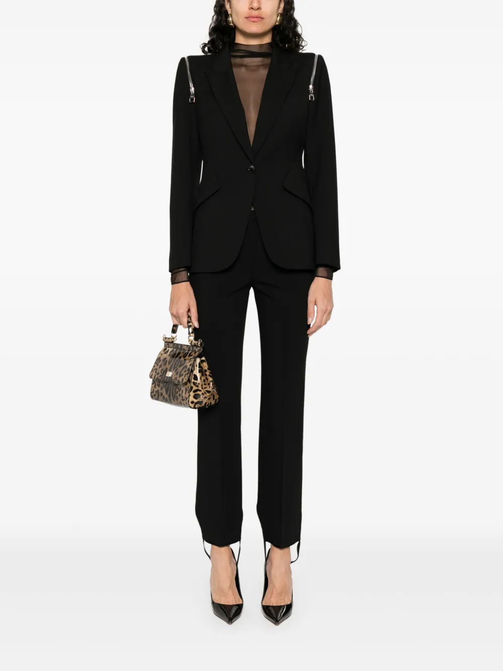 Givenchy Plooibroek - Zwart