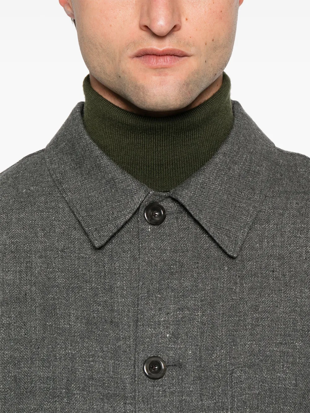Ralph Lauren Purple Label Burnham jack Grijs