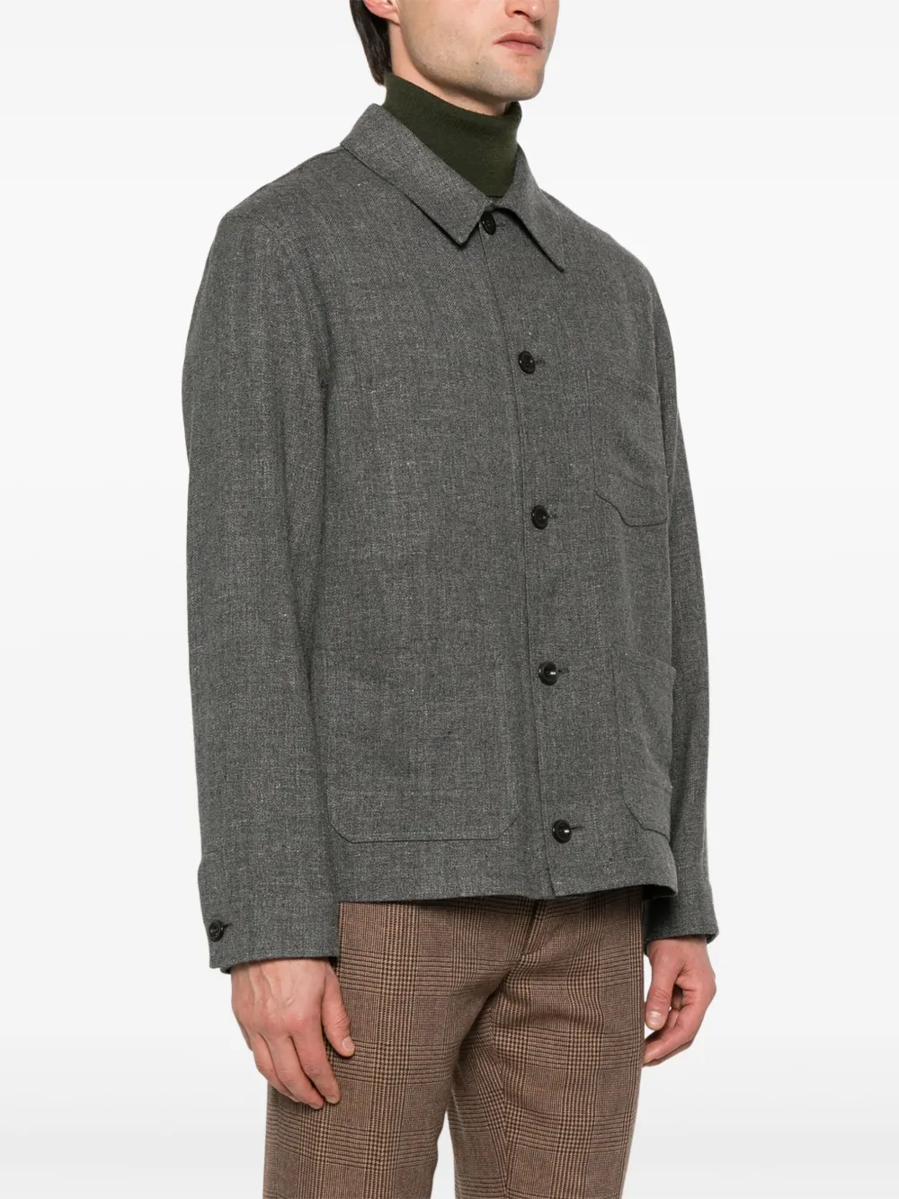 Ralph Lauren Purple Label Burnham jack Grijs