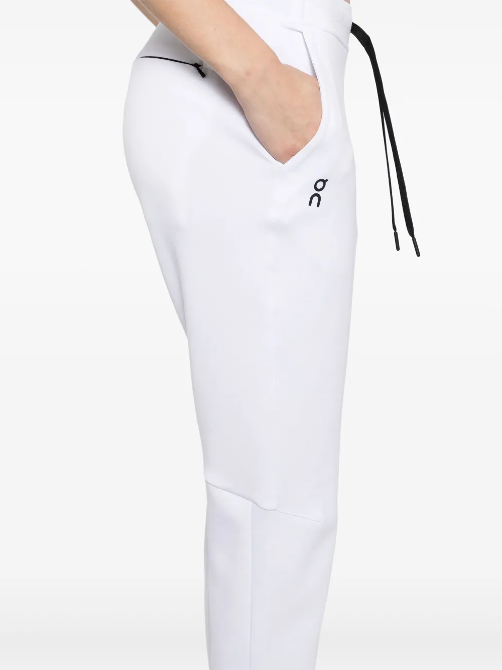 On Running Trainingsbroek met logoprint Wit