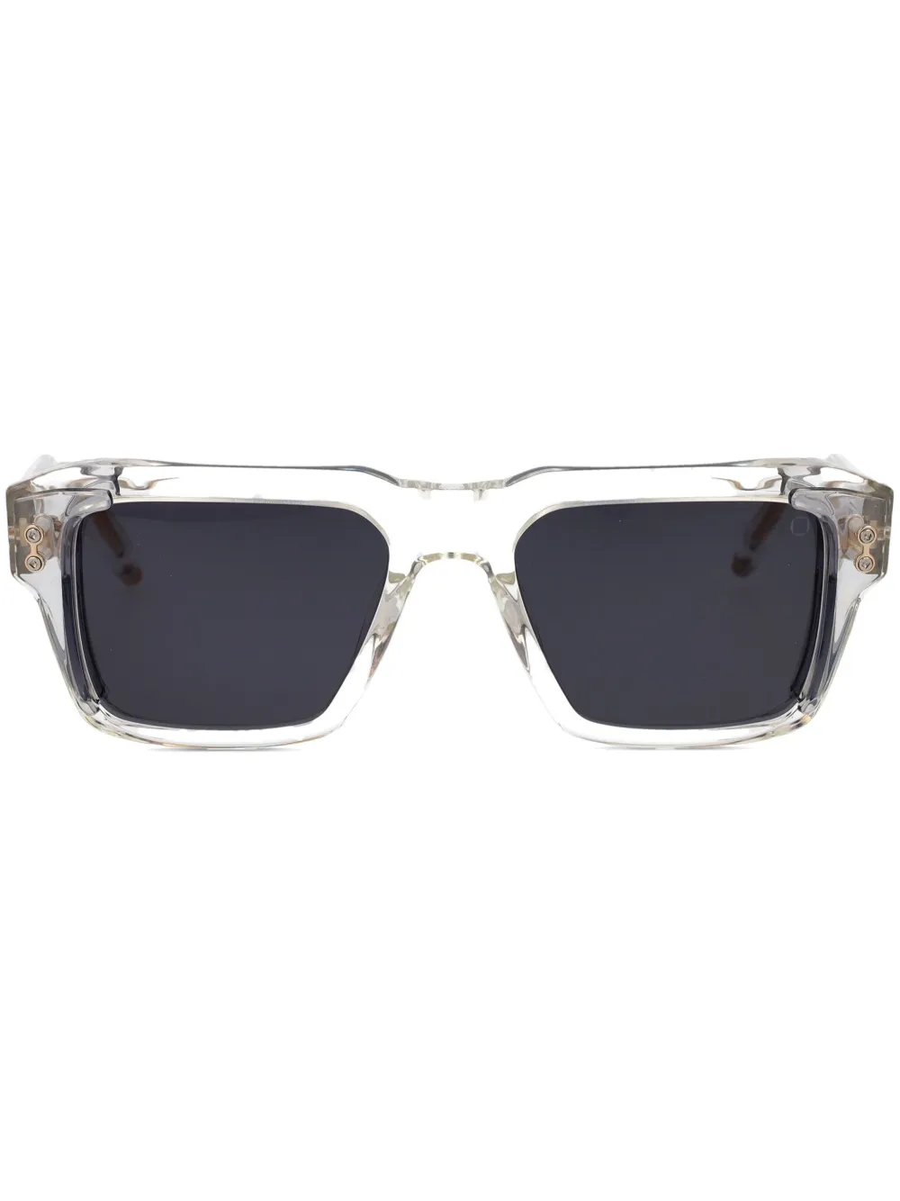 Akoni rectangle-frame sunglasses | Grey | Image 1
