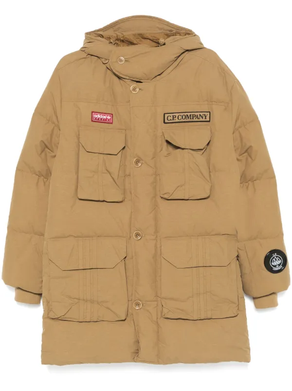 Adidas x C.P. Company SPZL パデッドジャケット | ブラウン Adidas x C.P. Company SPZL パデッドジャケット | ブラウン