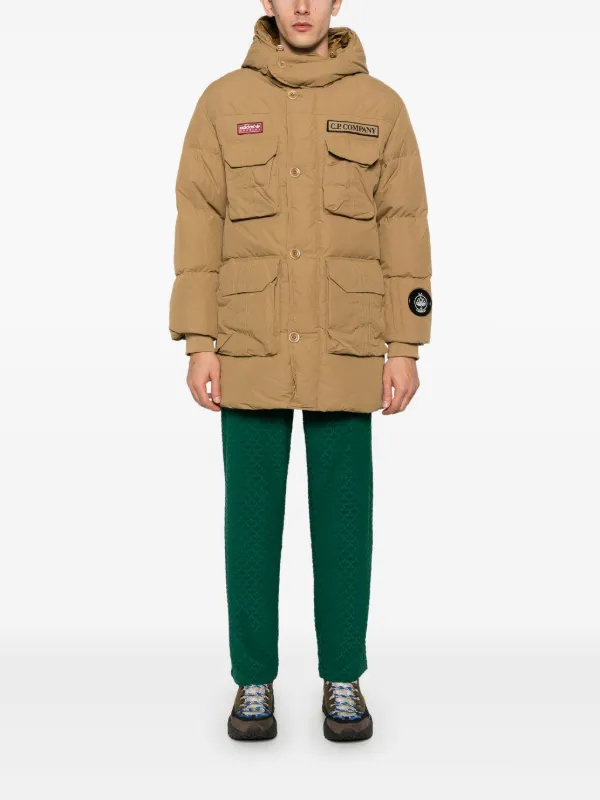 Adidas x C.P. Company SPZL Puffer Jacket | Brown | FARFETCH Adidas x C.P. Company SPZL Puffer Jacket | Brown | FARFETCH