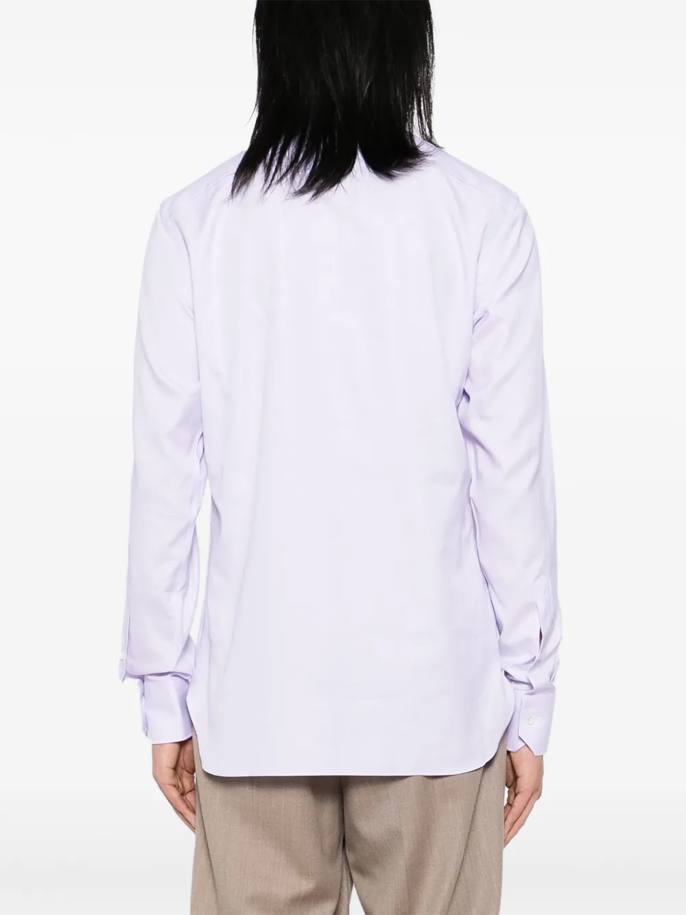 Zegna Sartorial overhemd Paars