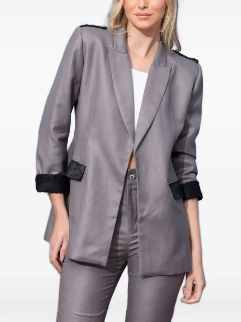 Lethicia Bronstein Hepburn cotton blazer