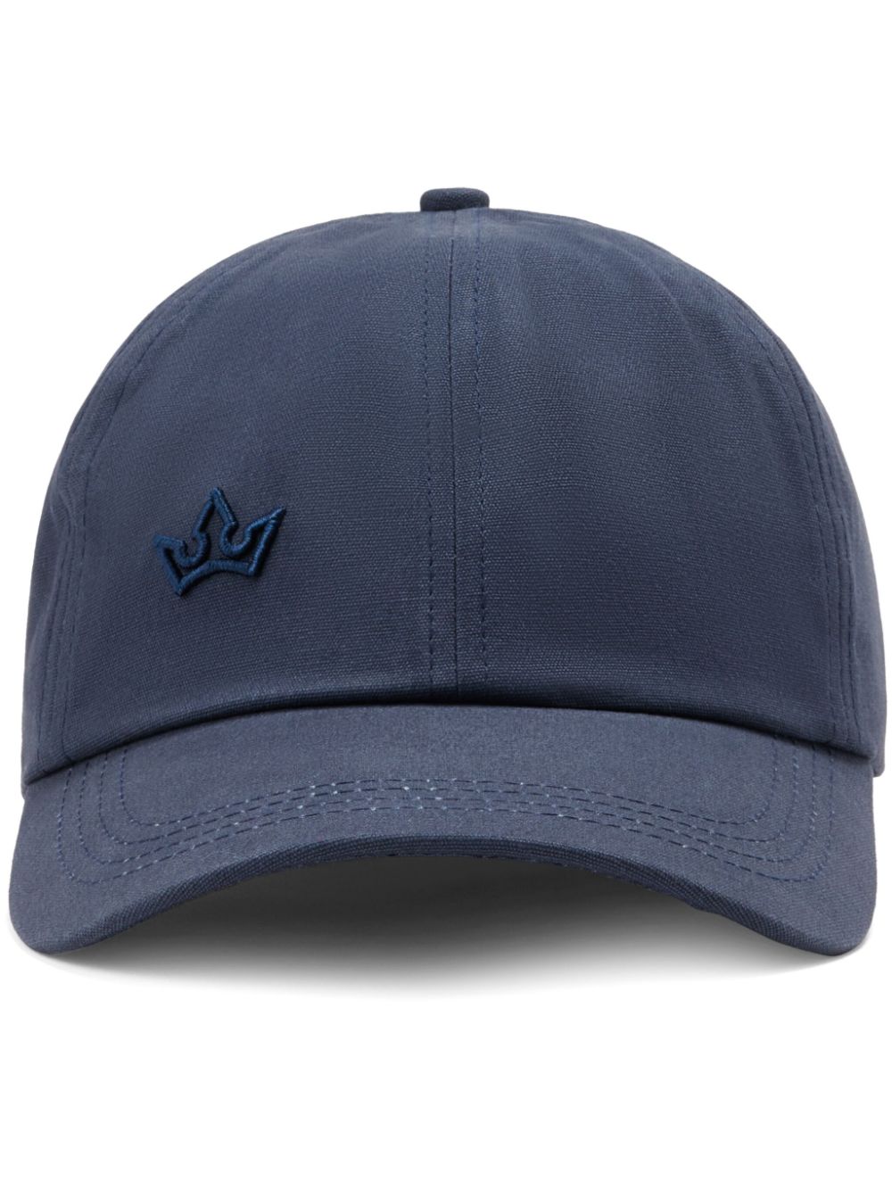 3D logo-embroidered cap