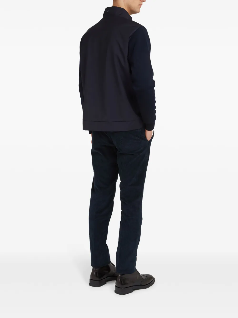 Paul & Shark Hybride jack Blauw