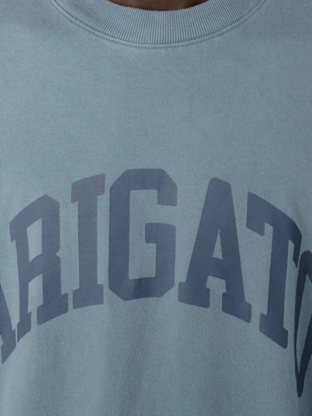 Axel Arigato T-shirt met logo Blauw