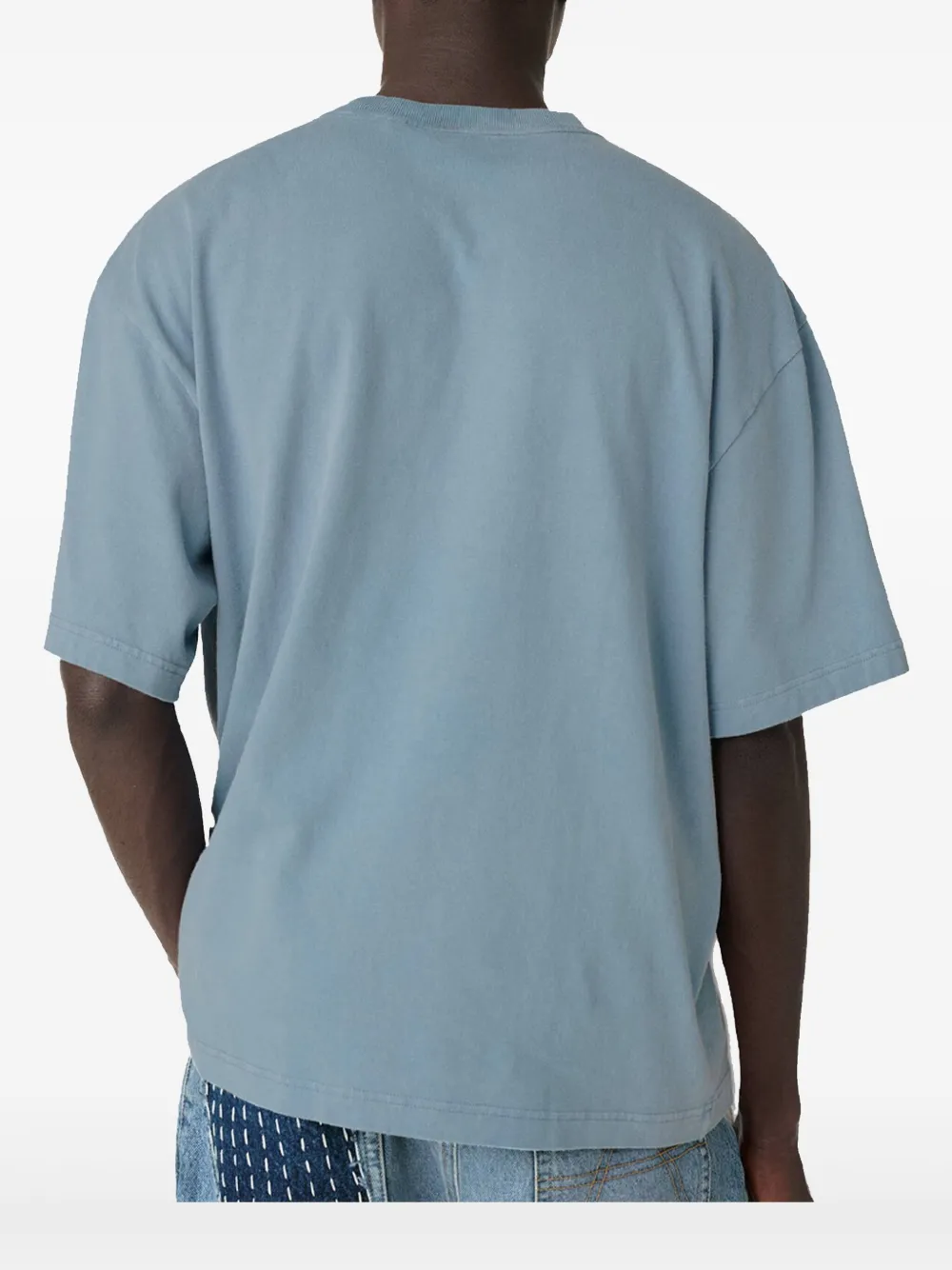 Axel Arigato T-shirt met logo Blauw