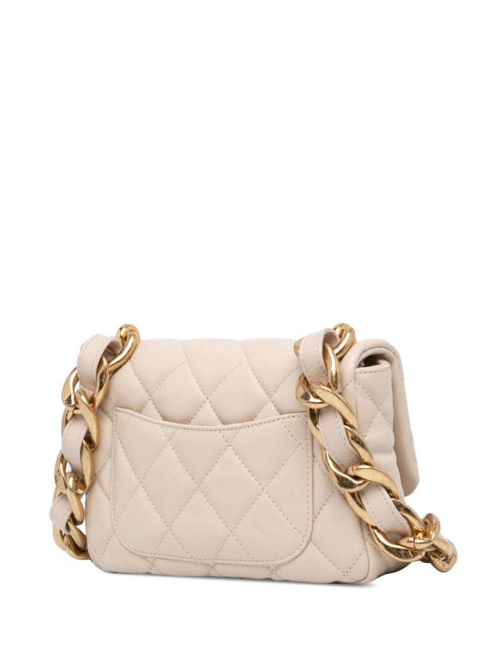 Affordable HOT SALE CHANEL 2021-2023 Small Quilted Lambskin Funky Town Flap shoulder bag Women