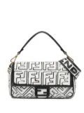 Fendi Pre-Owned 2010-2023 Joshua Vides California Sky Medium Embossed Baguette satchel - White