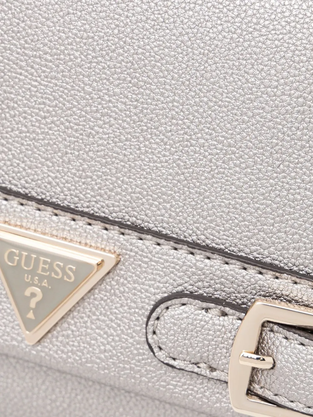 GUESS USA Schoudertas met logoplakkaat Grijs