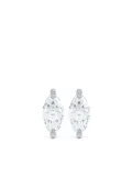 LOEV 18kt white gold The Marquise earrings - Silver
