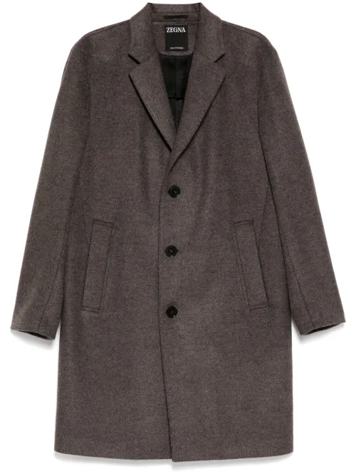 Zegna caban en cachemire - Marron - Zegna - Modalova