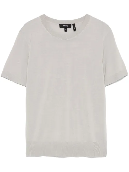 Theory t-shirt en laine - Gris - Theory - Modalova