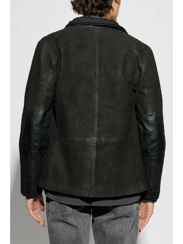ALL SAINTS SURVEY LEATHER BLAZER Lサイズ ALLSAINTS Survey Regular Fit Leather Blazer | Bloomingdale's