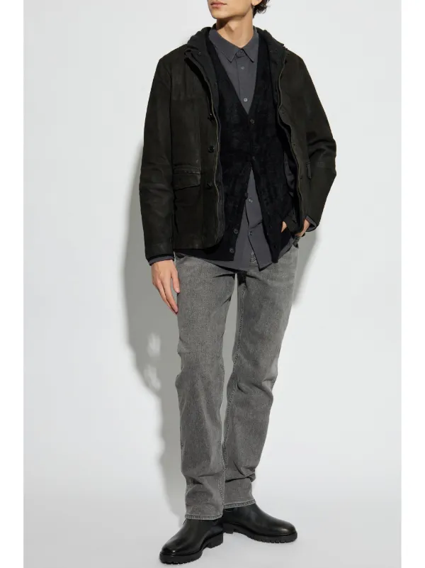 AllSaints Survey Blazer | Grey | FARFETCH