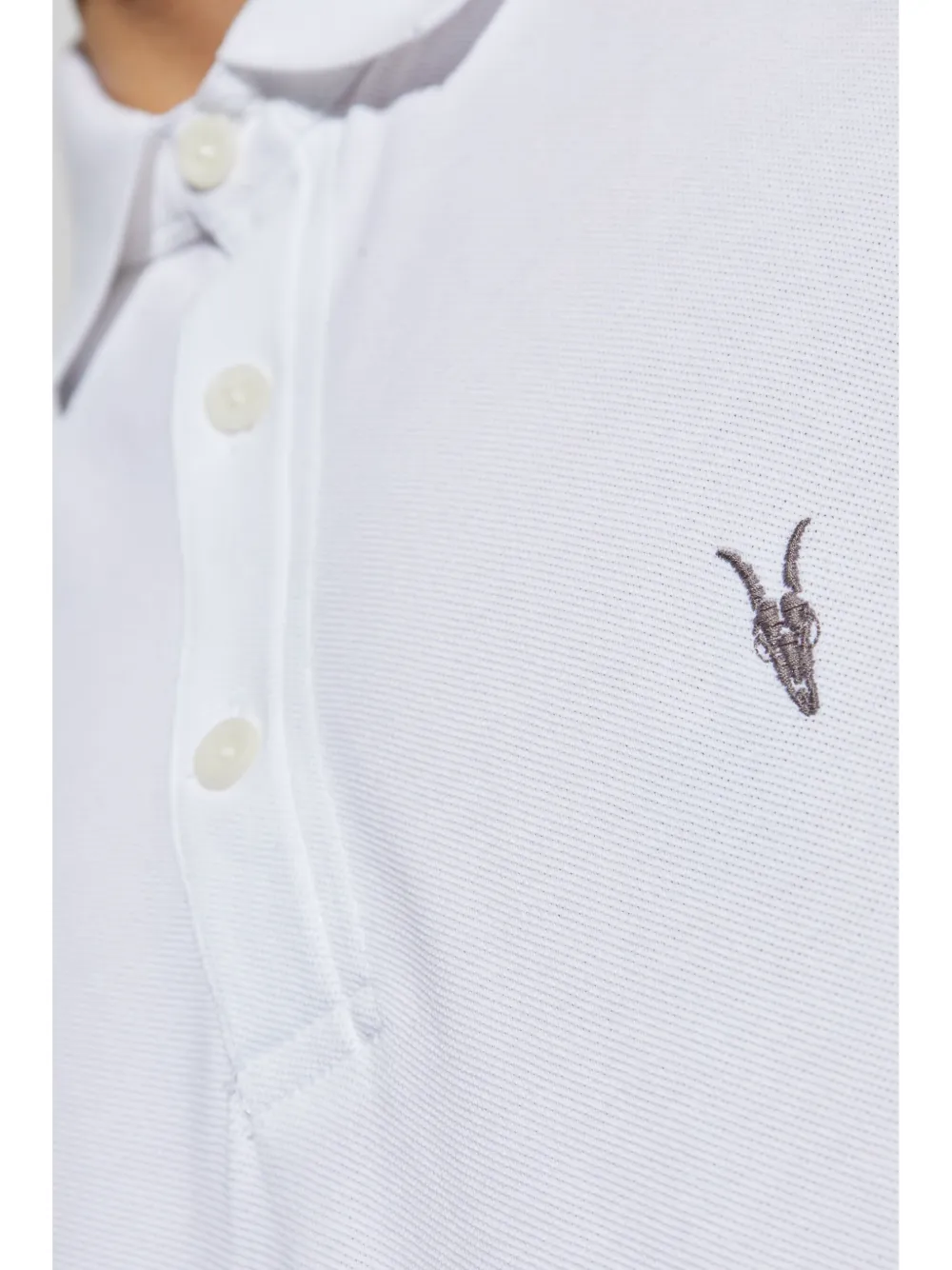 AllSaints Reform poloshirt Wit