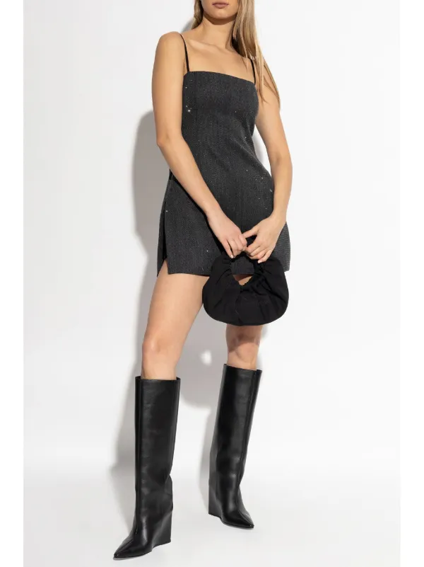 alexander wang velvet fit and flare dress Alexia Admor Women's Oakless Velvet Fit AND Flare Dress, Black, Medium main image 0