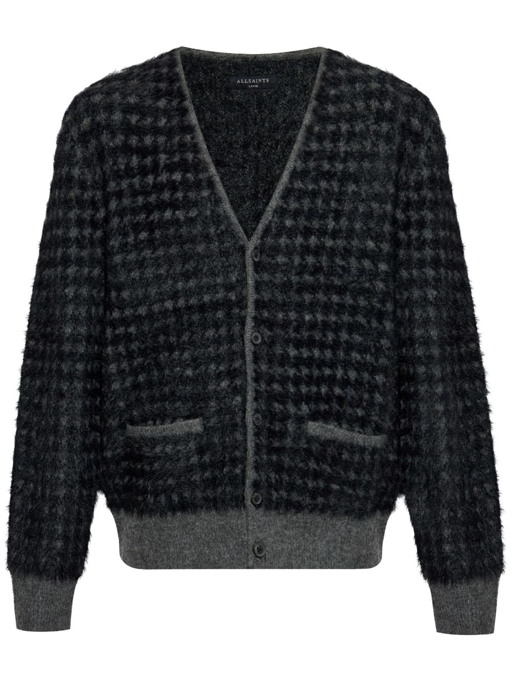 AllSaints Edgar cardigan – Black