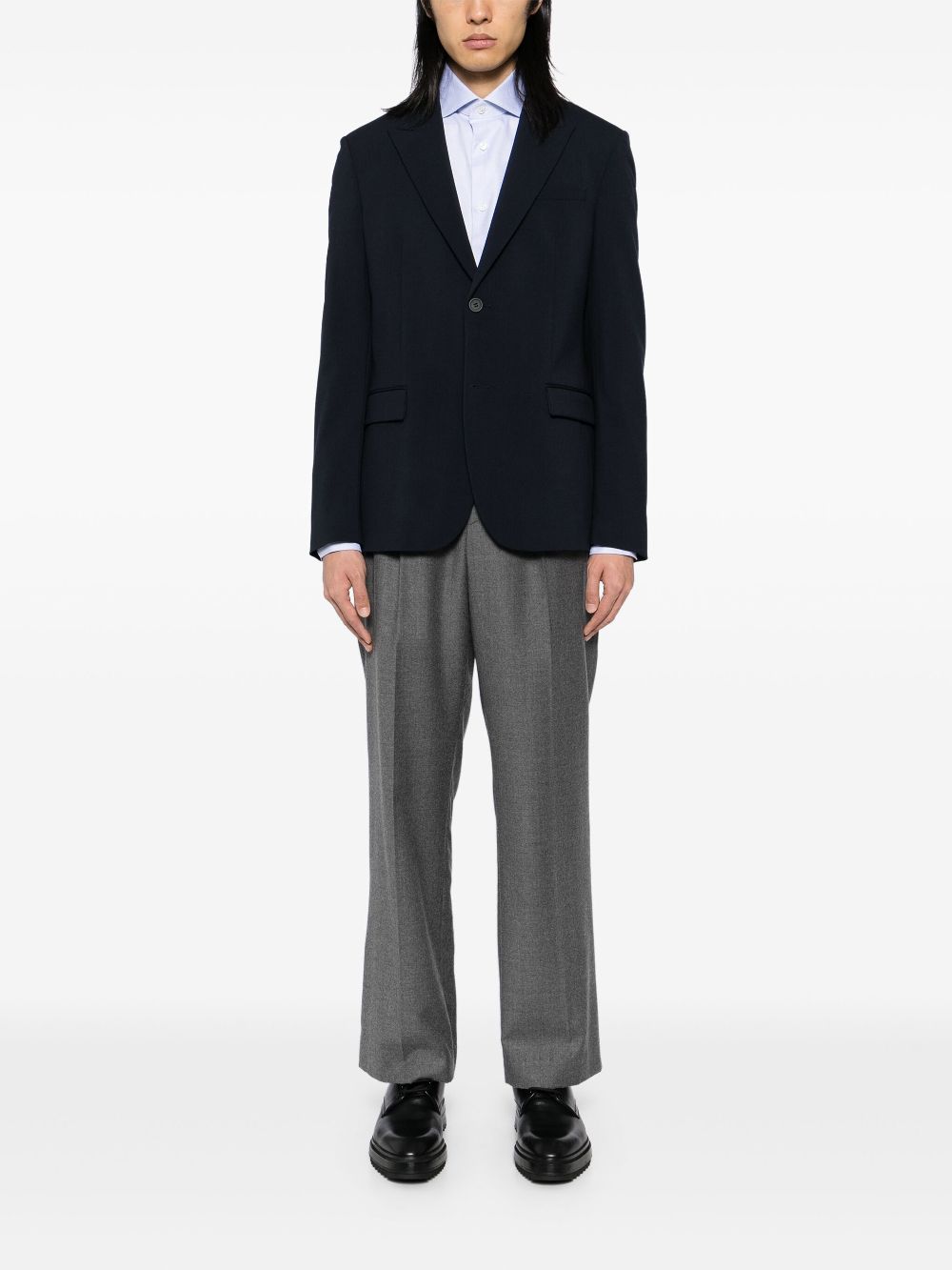 Zegna Sartorial overhemd - Blauw