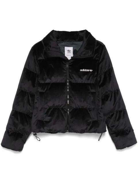 adidas chamarra de terciopelo