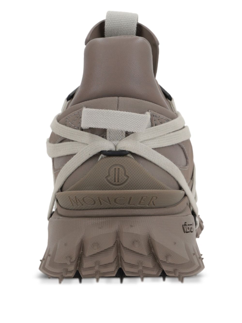 Moncler + Rick Owens Trailgrip Megalace sneakers Beige