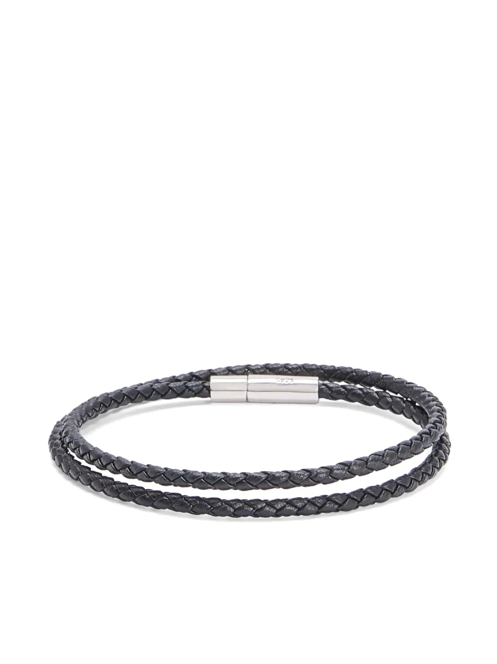 Roderer Gianni Double Tour bracelet - Zwart