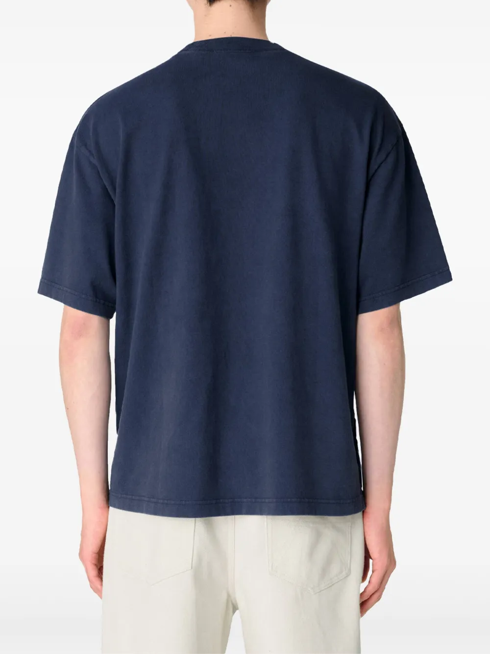 Axel Arigato T-shirt met logo Blauw