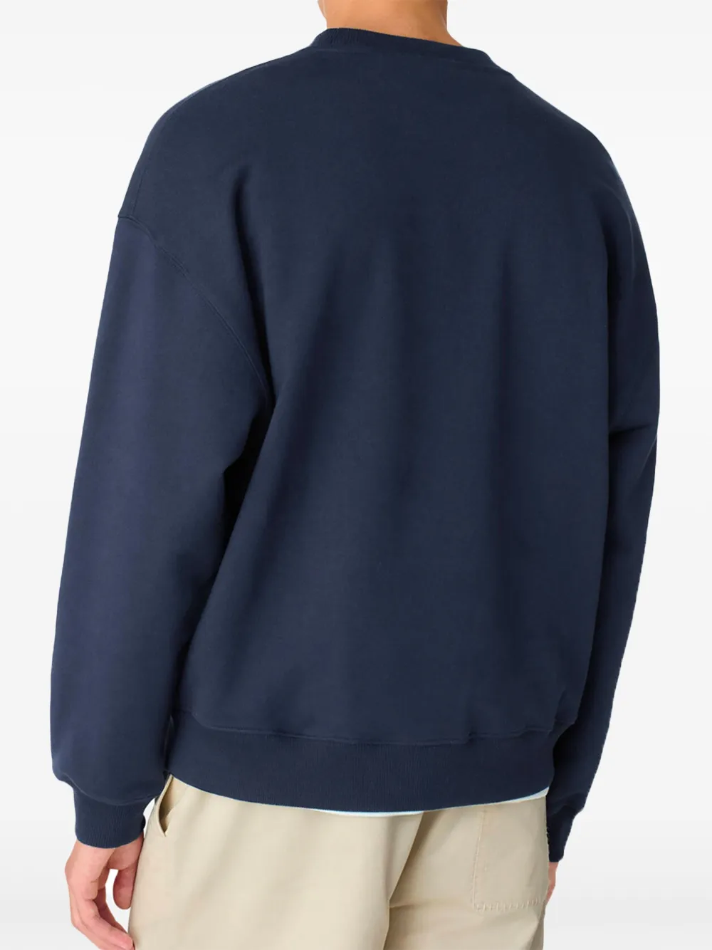 Axel Arigato Sweater met geborduurd logo Blauw
