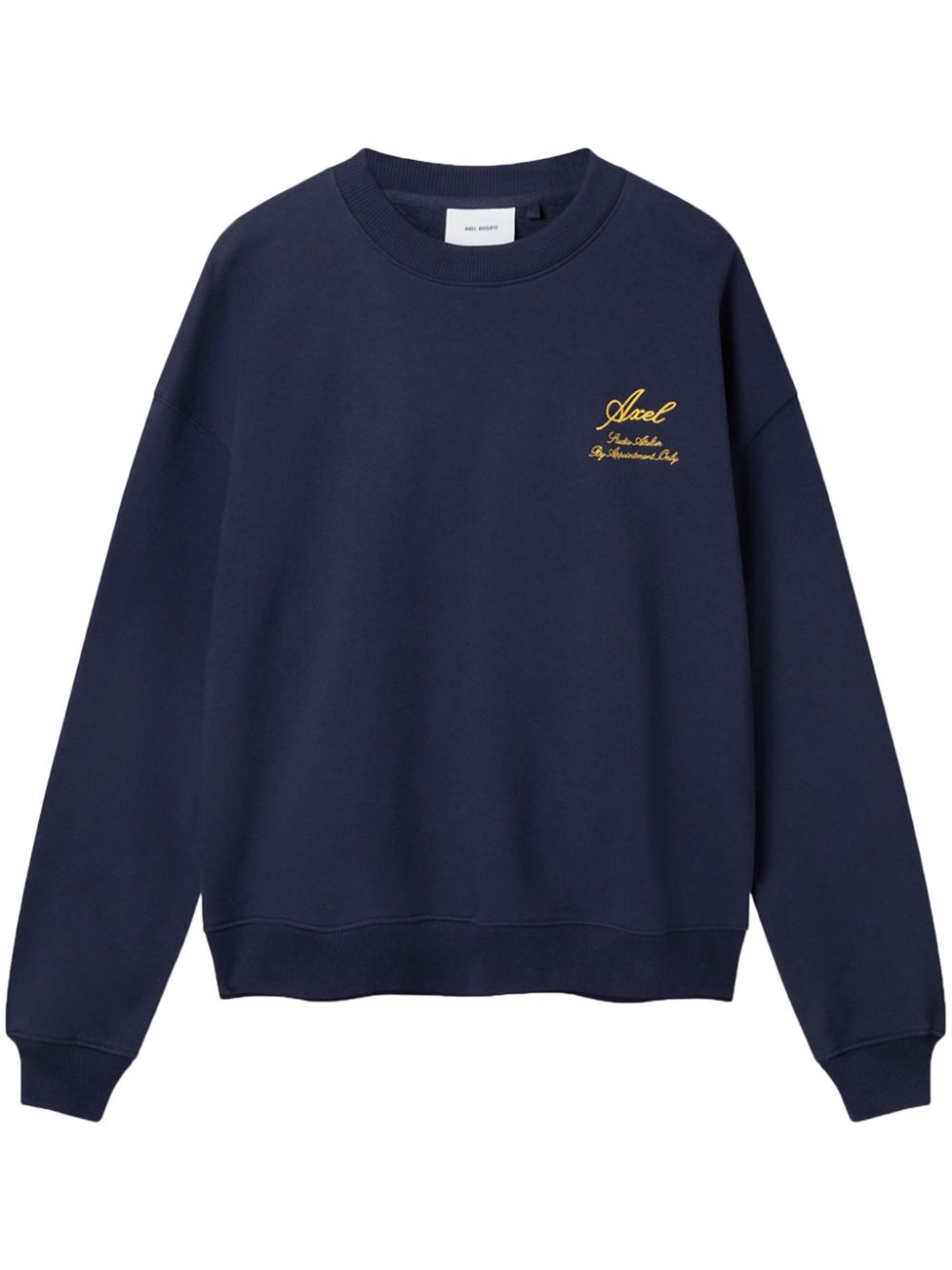 logo-embroidered sweatshirt