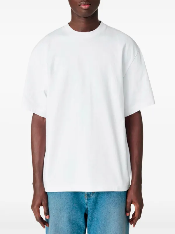 【関税込み】Axel Arigato ホワイト Motto Tシャツ White Motto T-shirt by Axel Arigato on Sale
