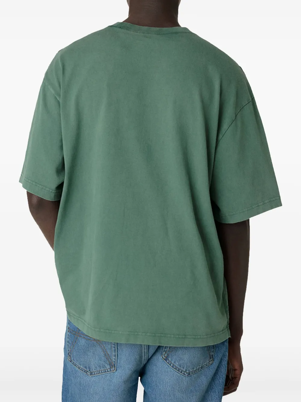 Axel Arigato T-shirt met logo Groen