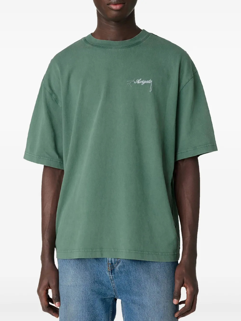 Axel Arigato logo t-shirt - Groen