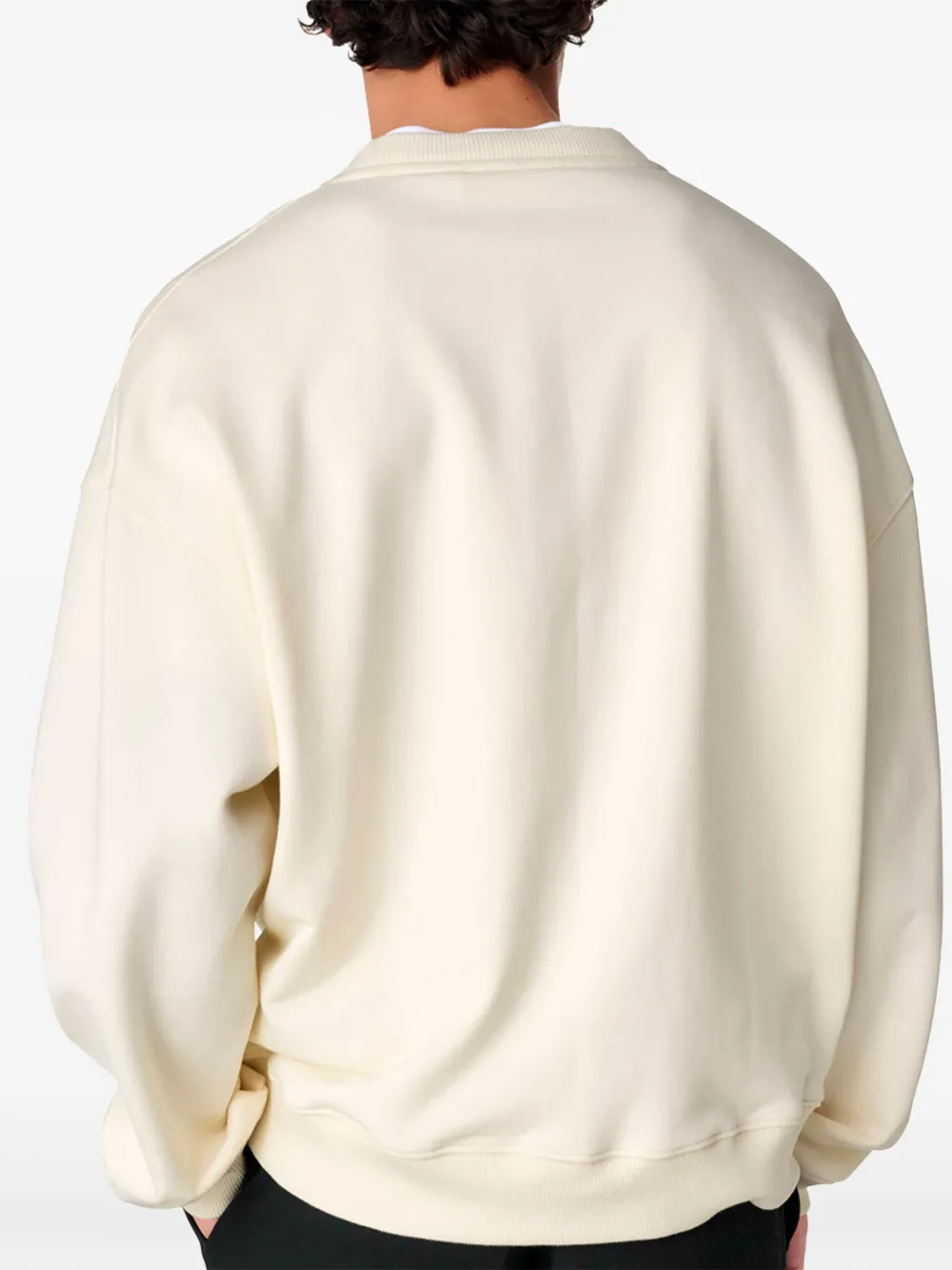 Axel Arigato Sweater met geborduurd logo Beige