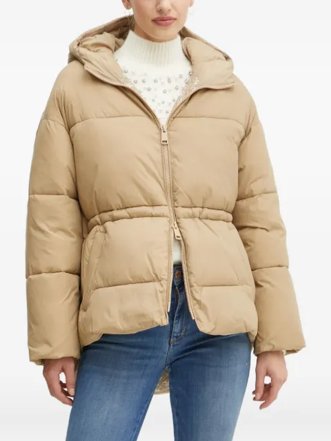 GUESS USA hooded quilted puffer jacket
