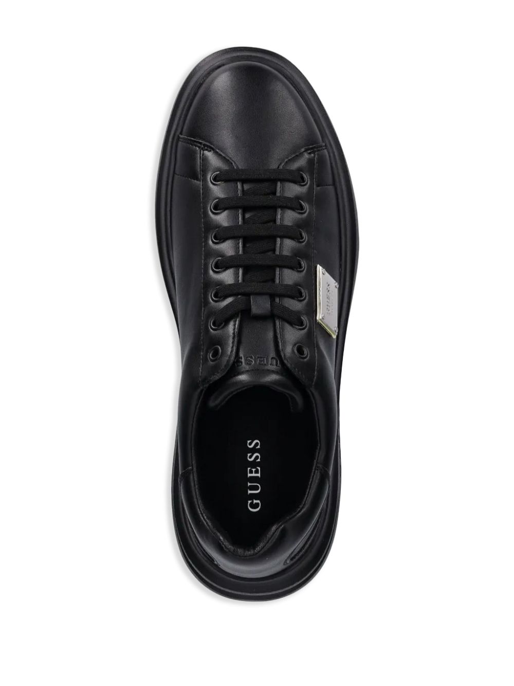 GUESS USA Leren sneakers Zwart