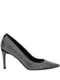 GUESS USA crystal-embellished pumps - Black