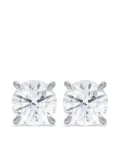 LOEV 18kt white gold diamond stud earrings - Silver