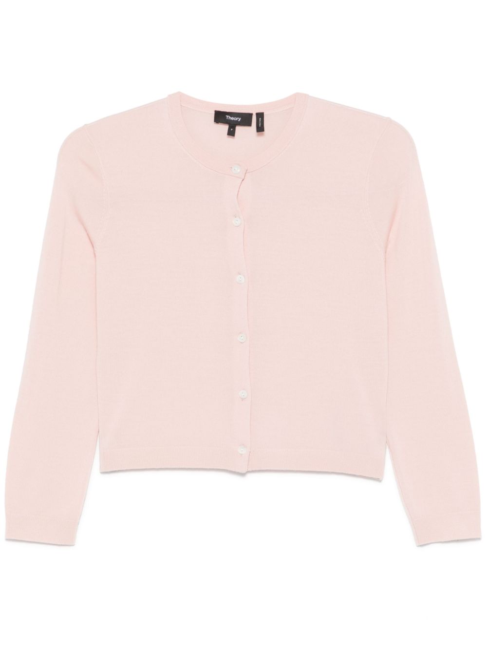 Theory Wollen vest Roze